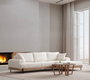 Atelier Del Sofa Eti Oak Right - Blanco